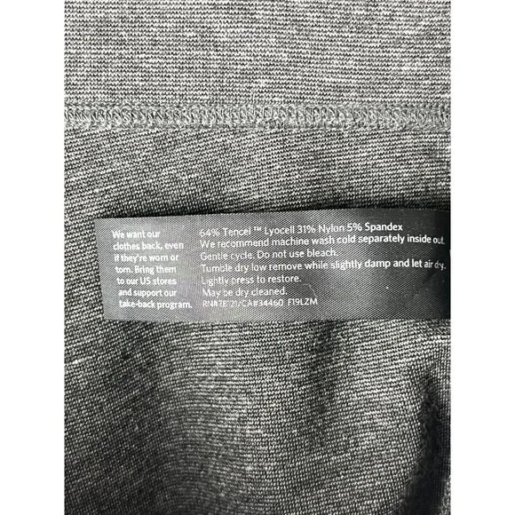 Eileen Fisher Mélange Tencel Pont Leggings in Women's Size Petite Large
